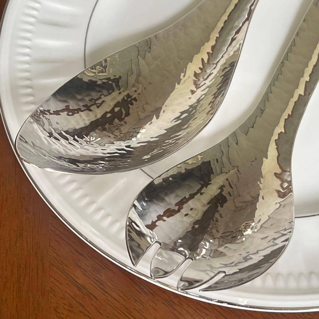 【希少品】カナダJefferies & Co★トーテムモチーフ★サービングセット