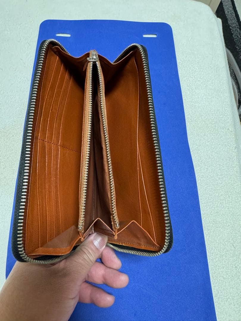 ソメスサドル　コードバン　長財布