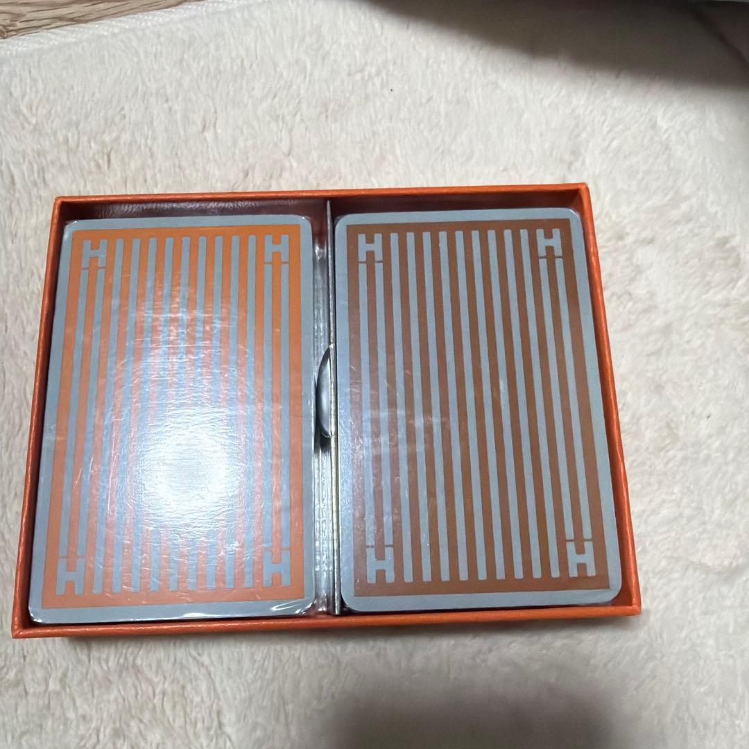 HERMES トランプセット オレンジ