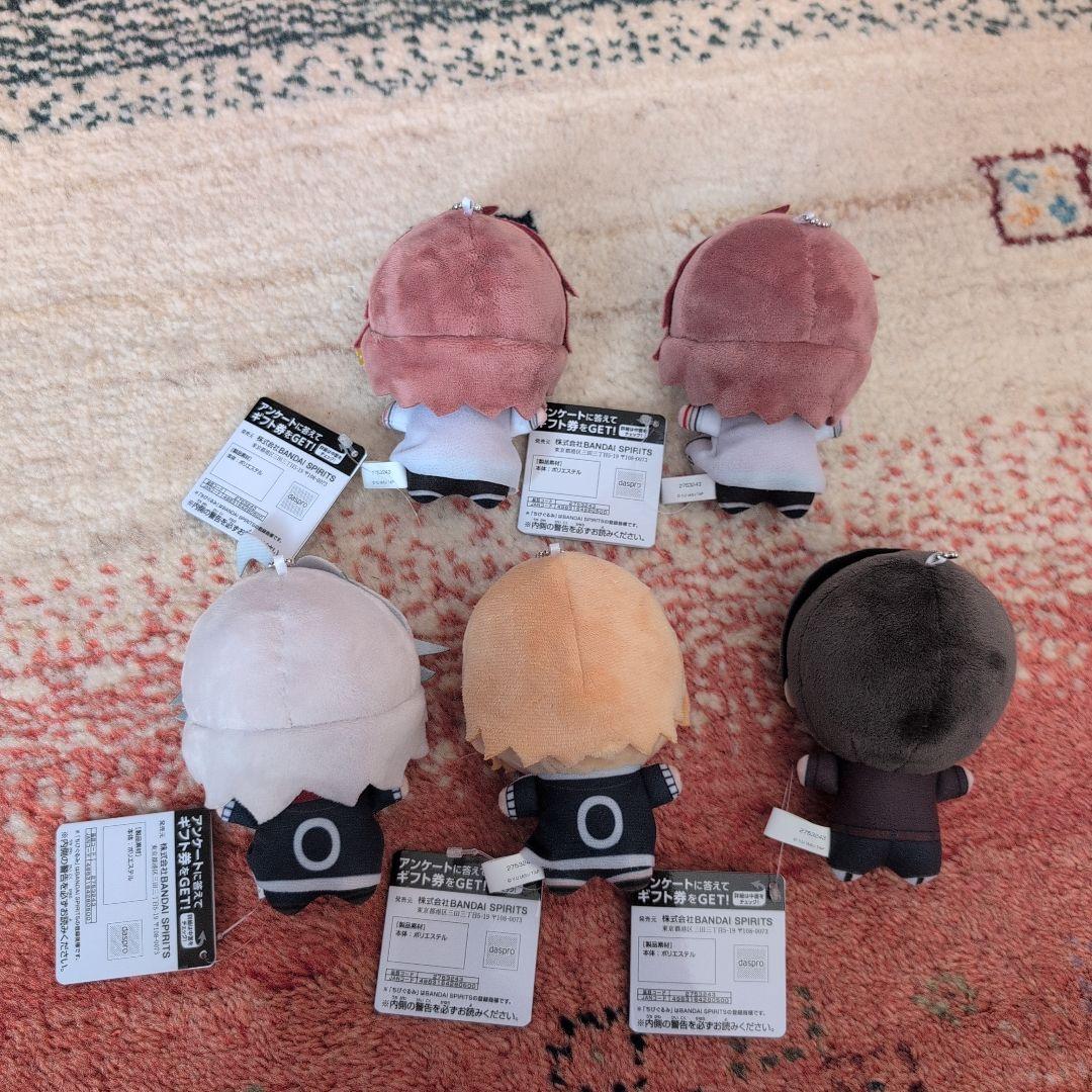 桃源暗鬼　ちびぐるみ vol.2　5点セット　花魁坂 無陀野 手術岾 漣