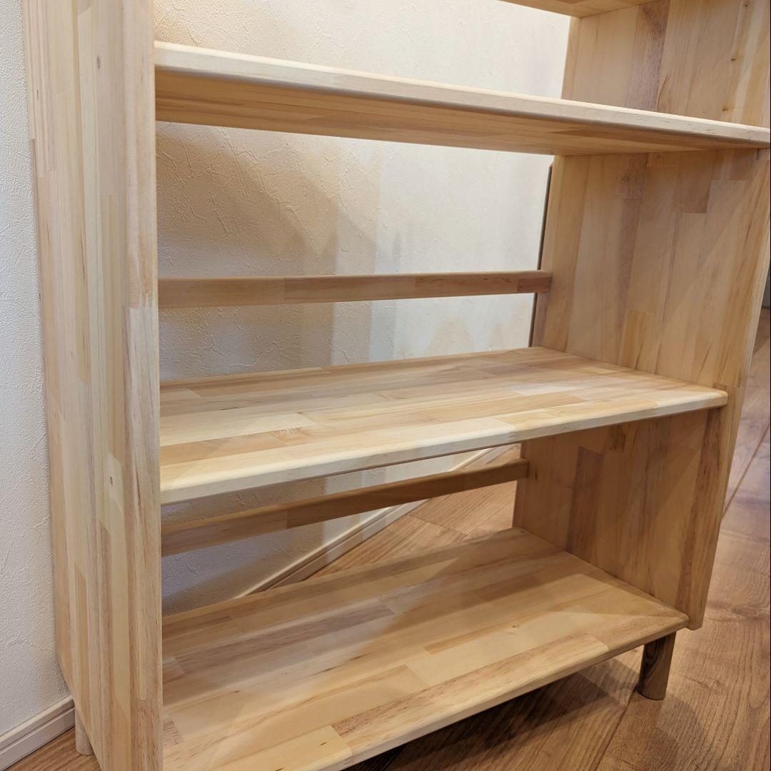 絵本棚　✨　おもちゃ棚　木製棚　ウッドシェルフ　モンテッソーリ