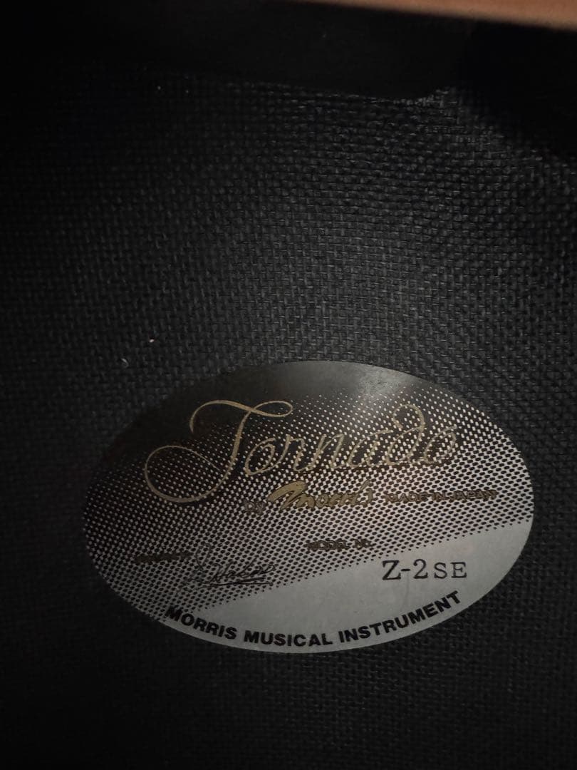 エレアコ　アコースティックギターアコギMorris tornado Z2-SE