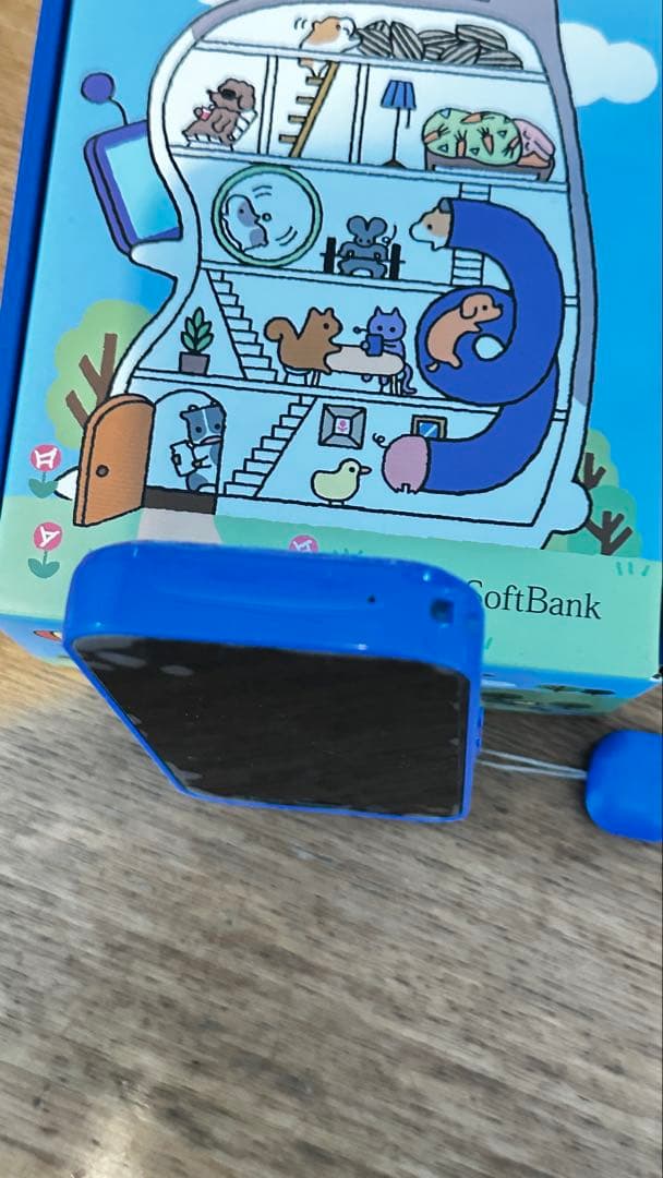 キッズフォン3 青色　ソフトバンク