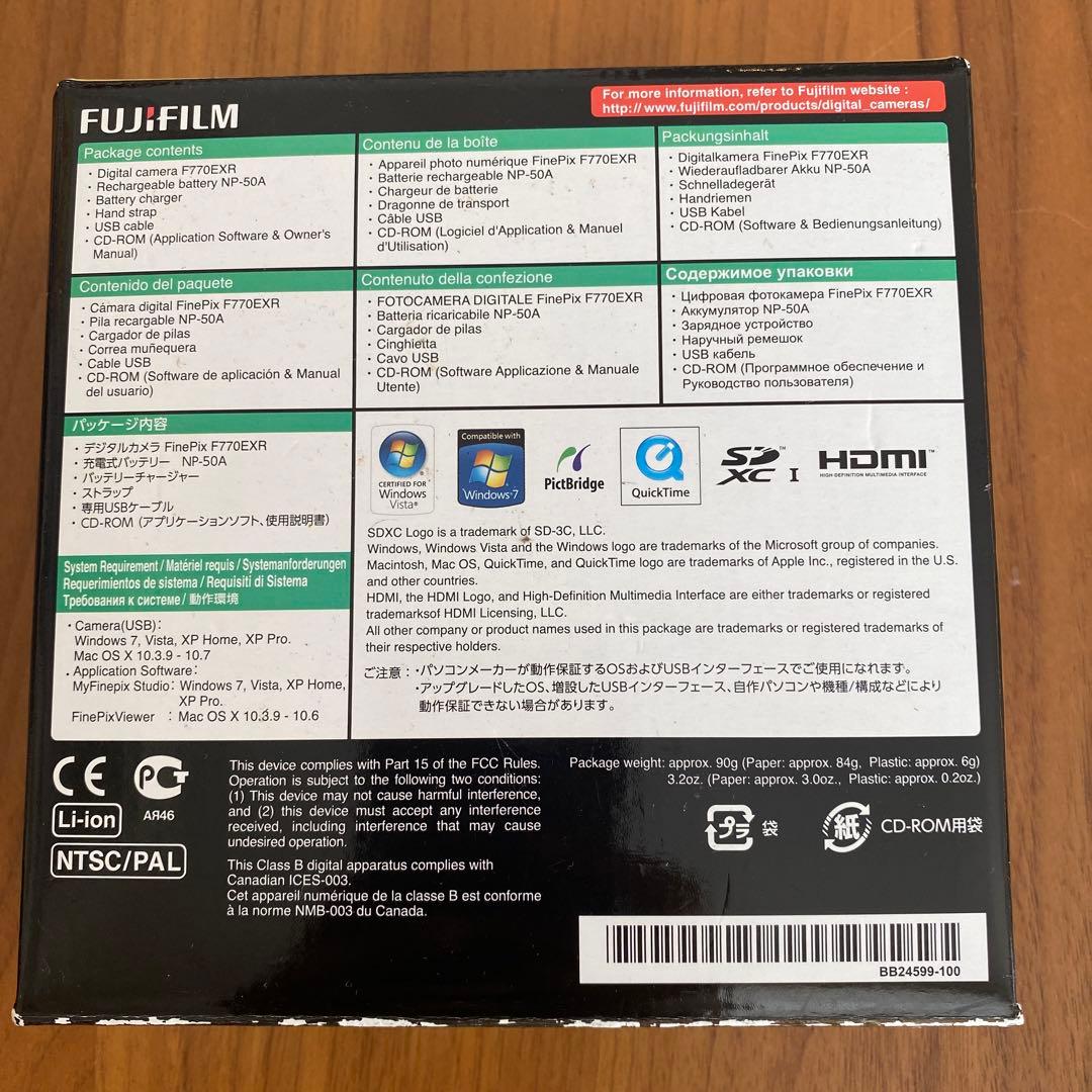 【訳あり】 FUJIFILM FINEPIX F770 EXR デジタルカメラ