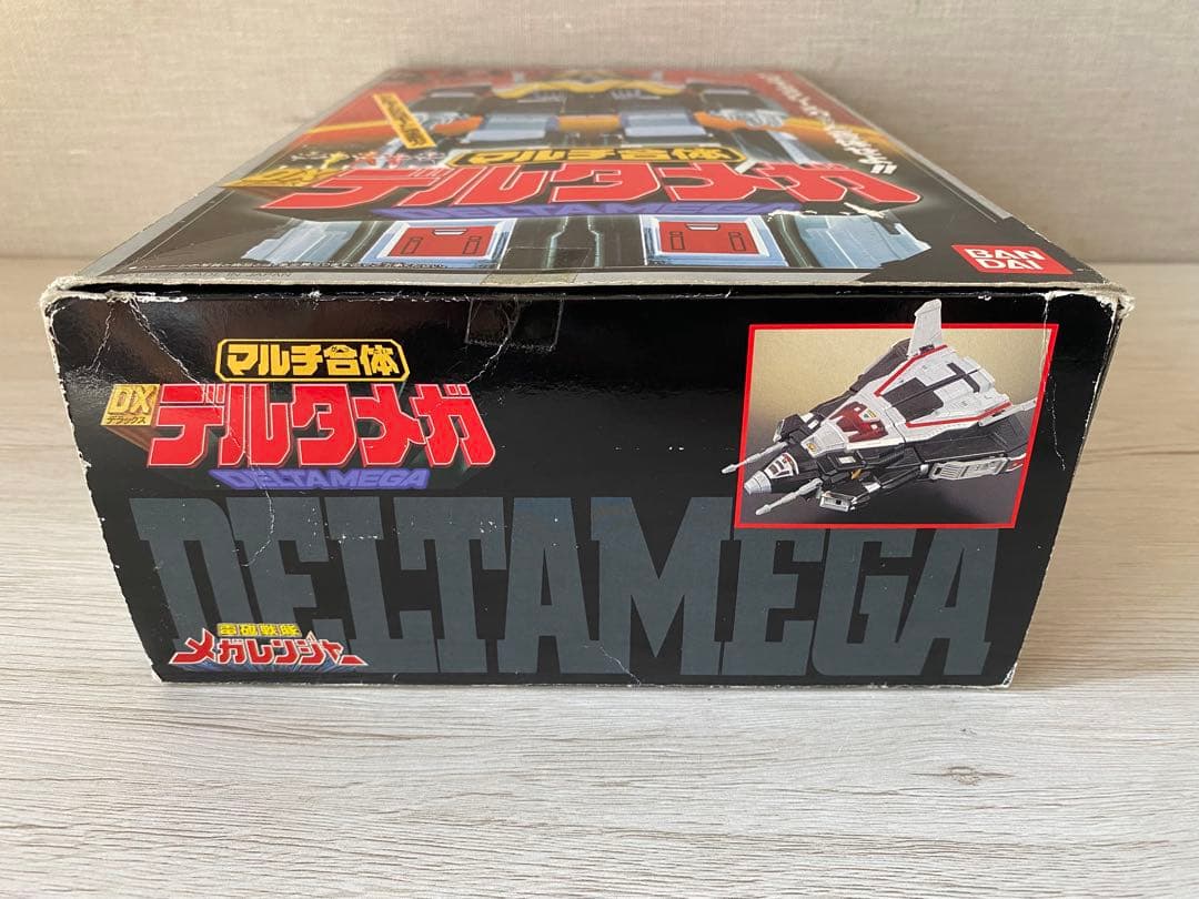 空箱のみ DXデルタメガ 当時物 1997年発売 発泡スチロール付