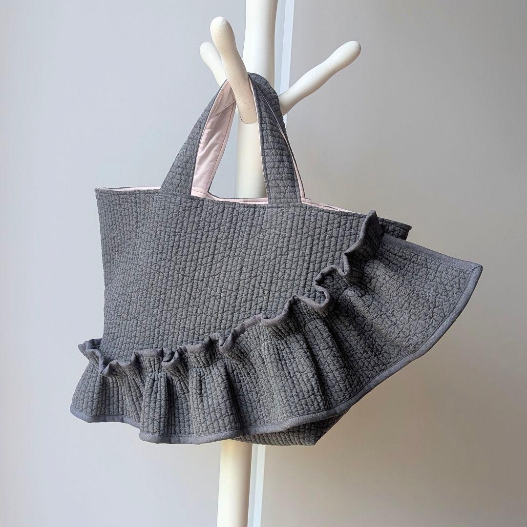 ブーコ様確認用 ヌビバッグ A4 フリル ヌビトートバッグ マザーズバッグ
