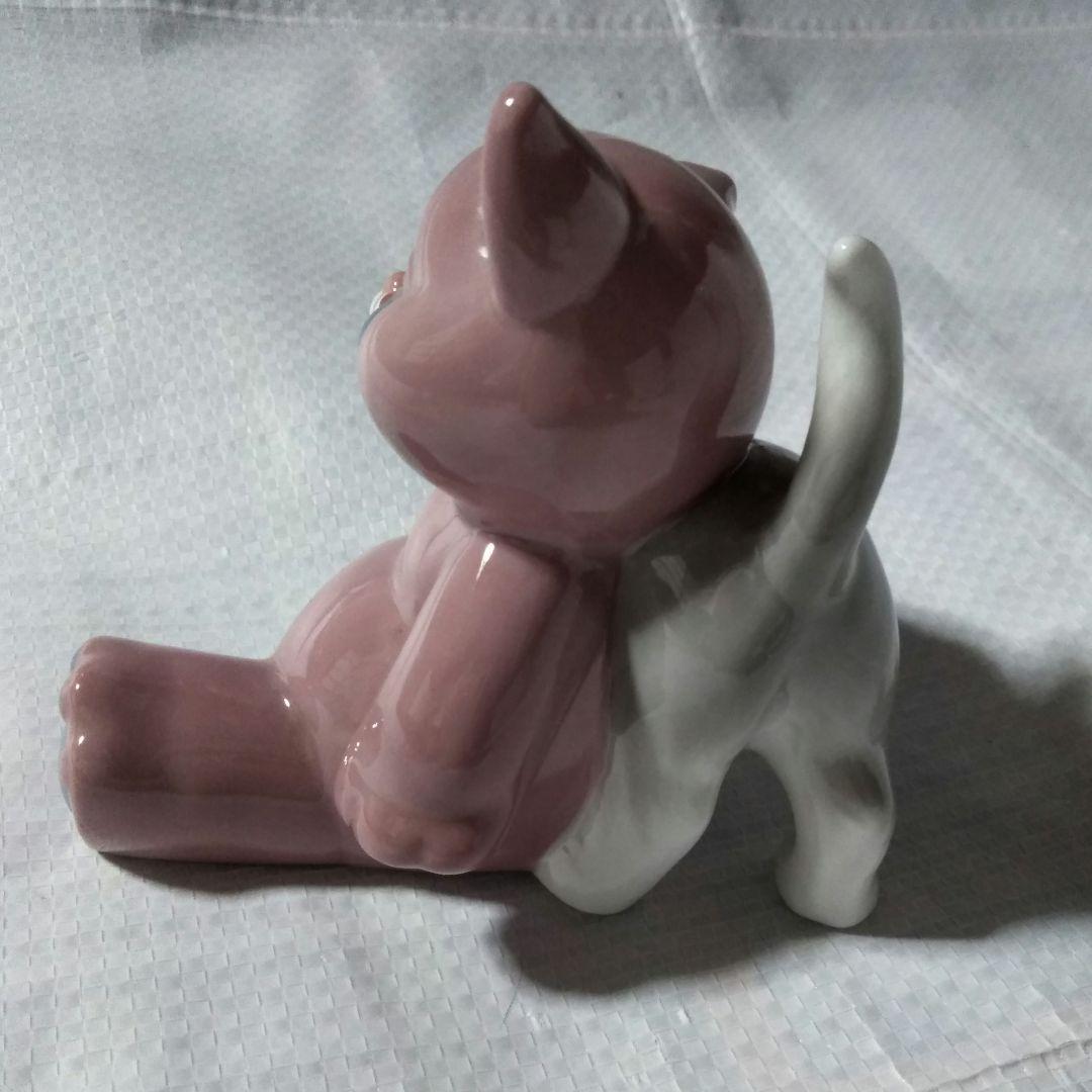 NAO 猫 くま 置物 LLADRO