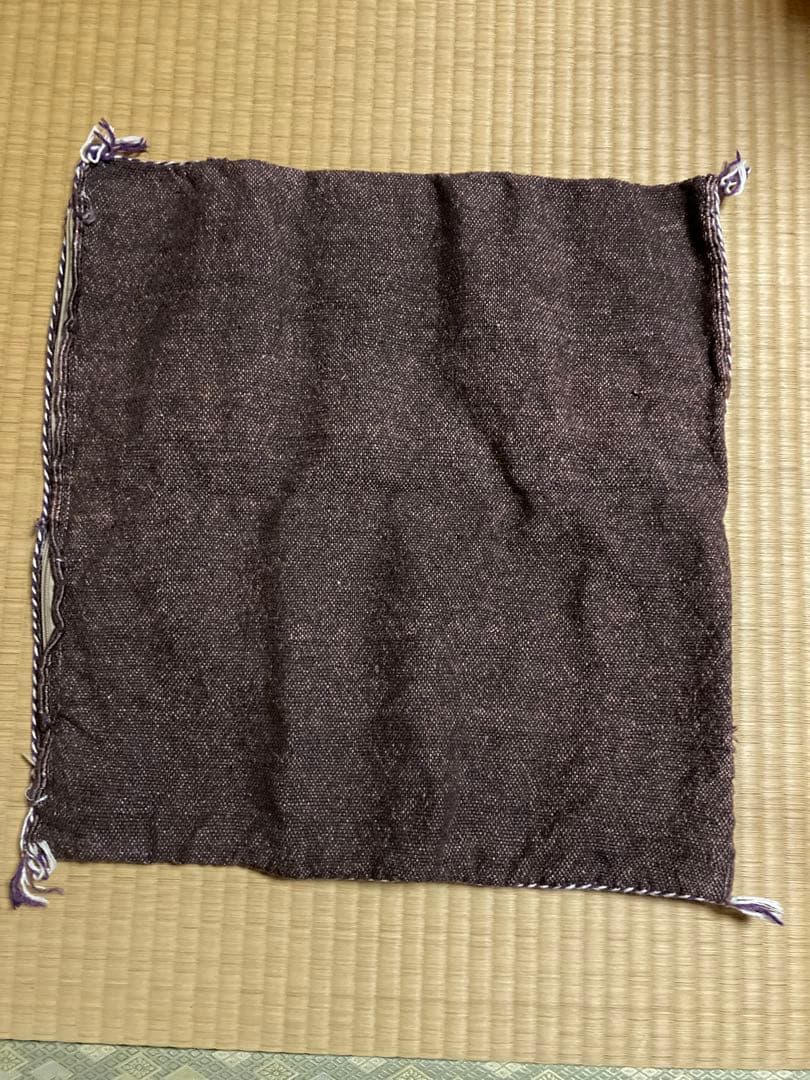 カクタスシルク　モロッコ　クッションカバー　刺繍