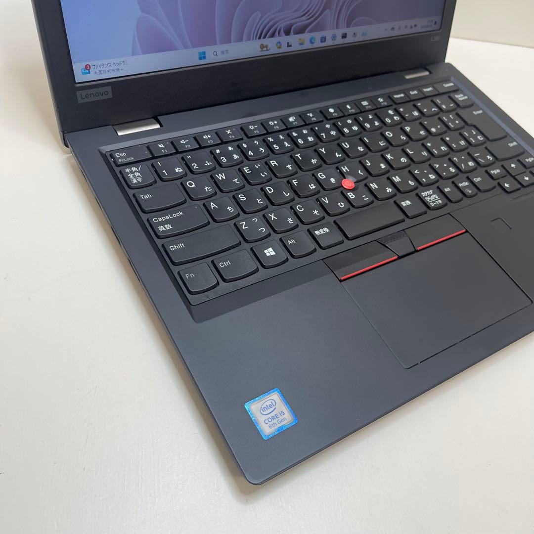 #092 レノボ Thinkpad L390 i5-8265U 8GBOffic