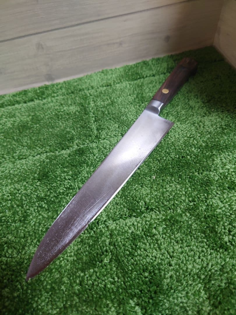 源助久 牛刀 210mm 再生品 炭素鋼 万能包丁