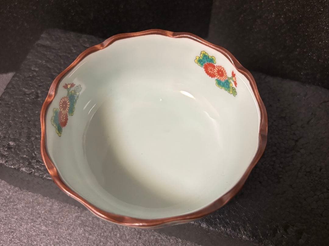 おまとめ　Kako Ka専用　仁祥窯　小皿　小鉢　金彩古伊万里　花文様　輪花皿