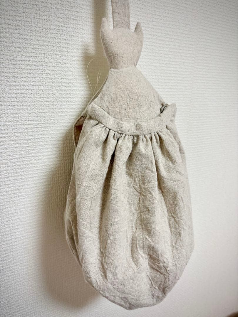 テディベア　作家　droguerie 様 dosha bag　ネコ