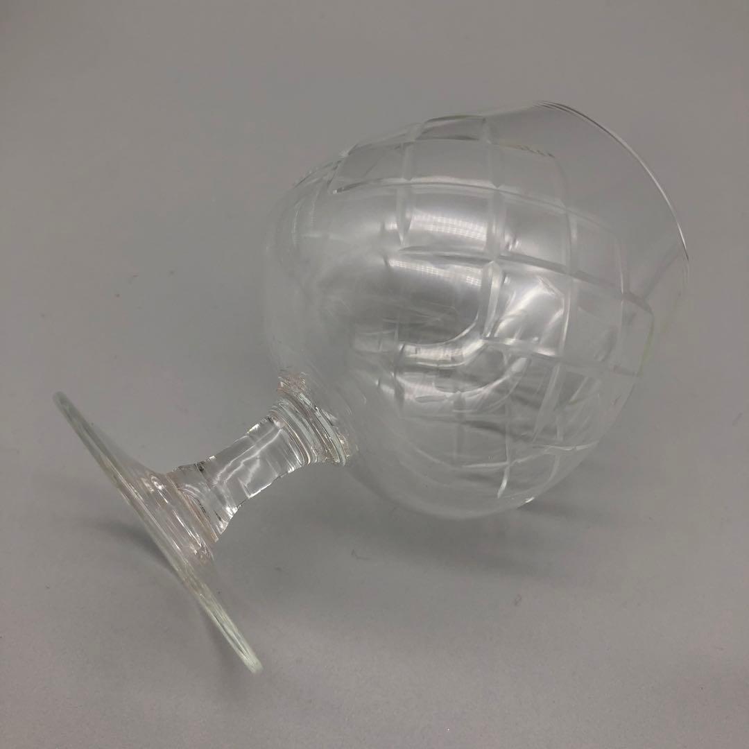 昭和レトロクリスタルカットガラスお皿&HOYA小物入れ&矢来切子グラスセット