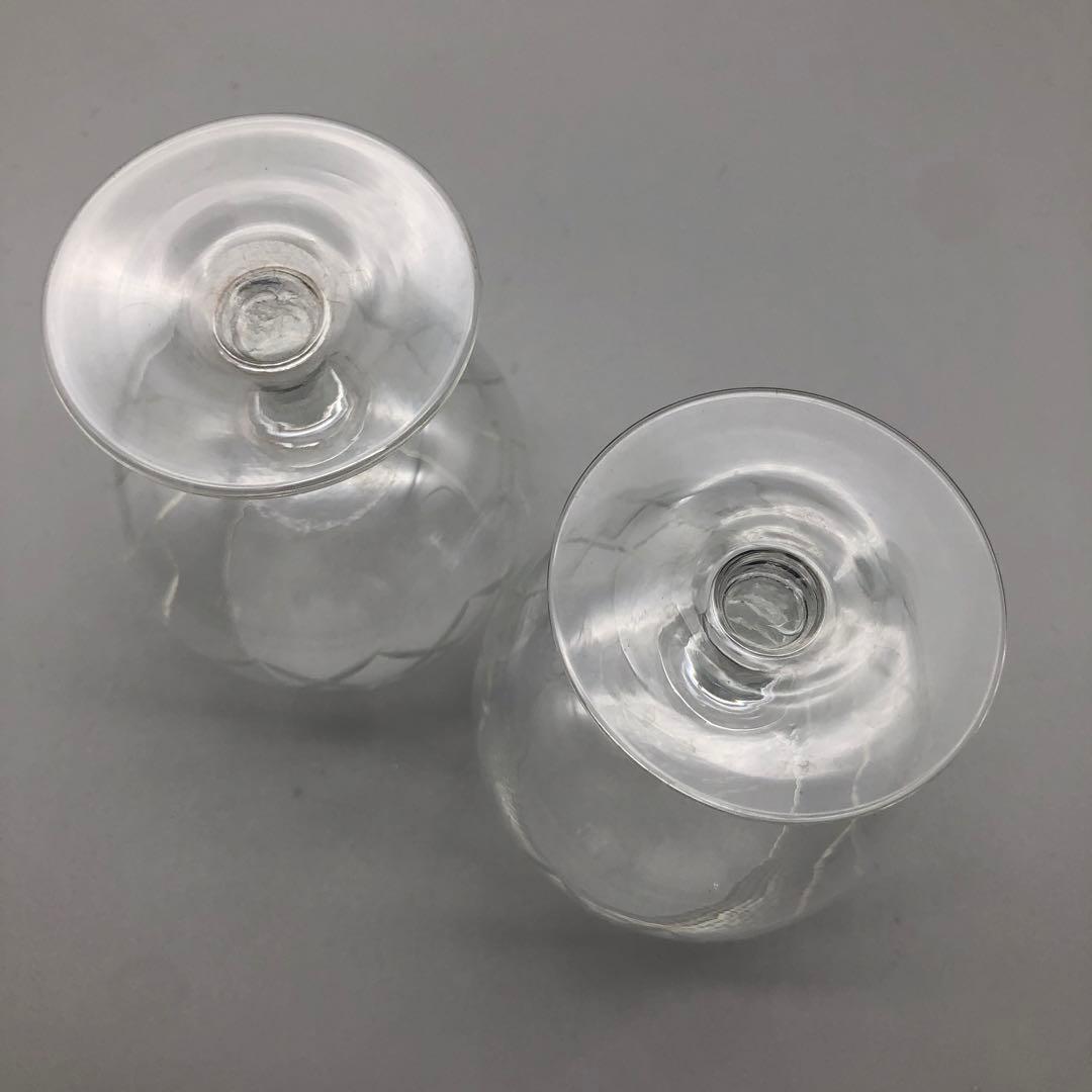 昭和レトロクリスタルカットガラスお皿&HOYA小物入れ&矢来切子グラスセット