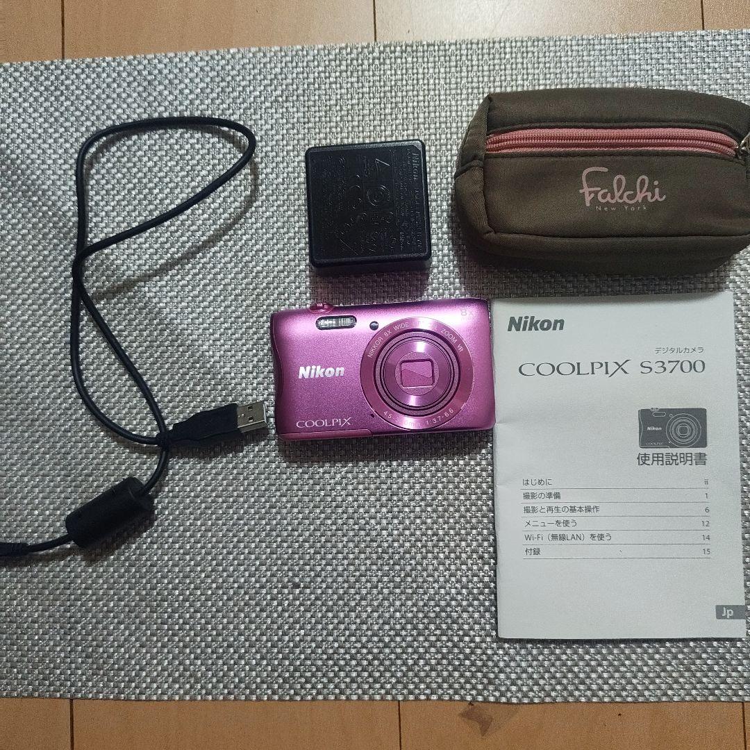 Nikon COOLPIX s3700　ピンク