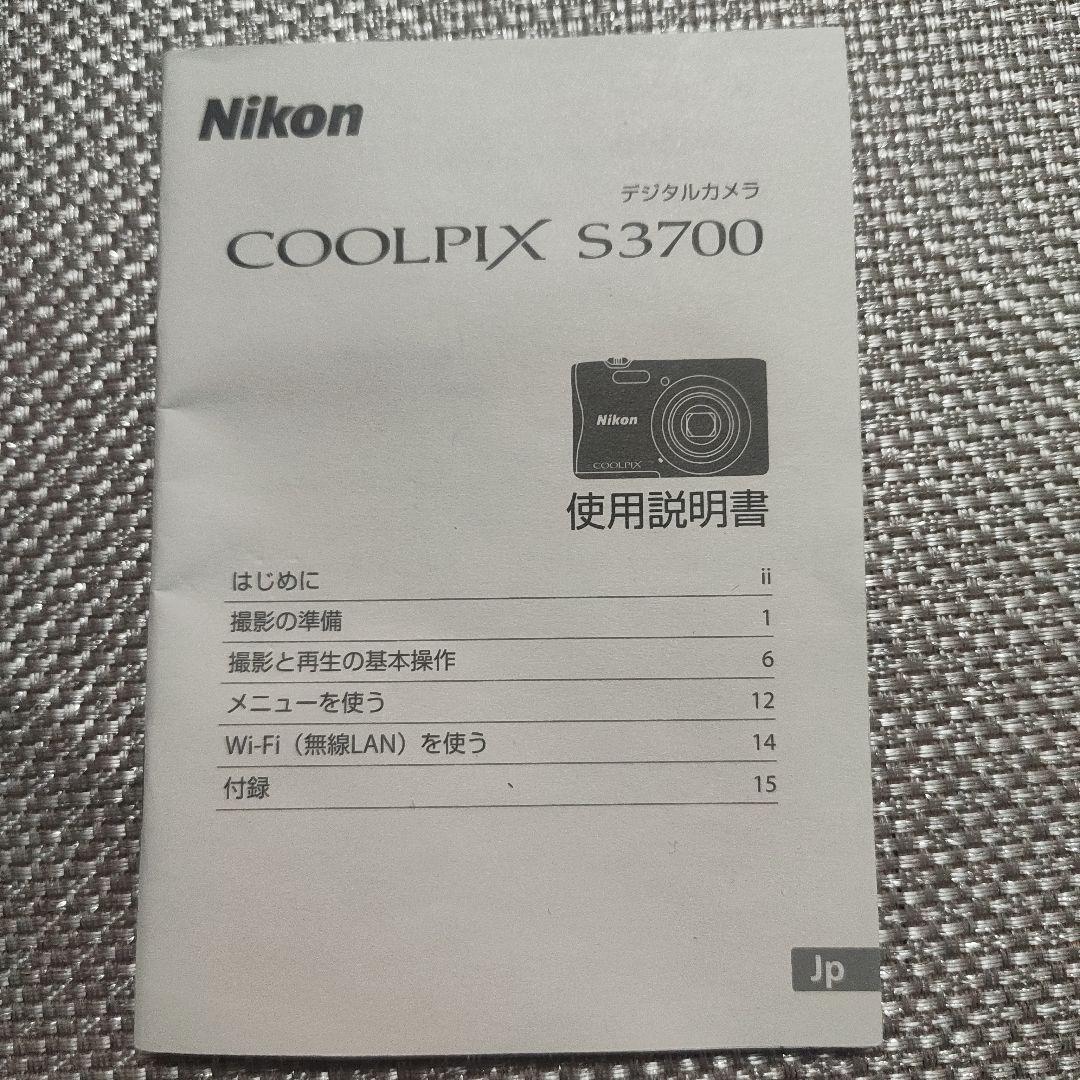 Nikon COOLPIX s3700　ピンク
