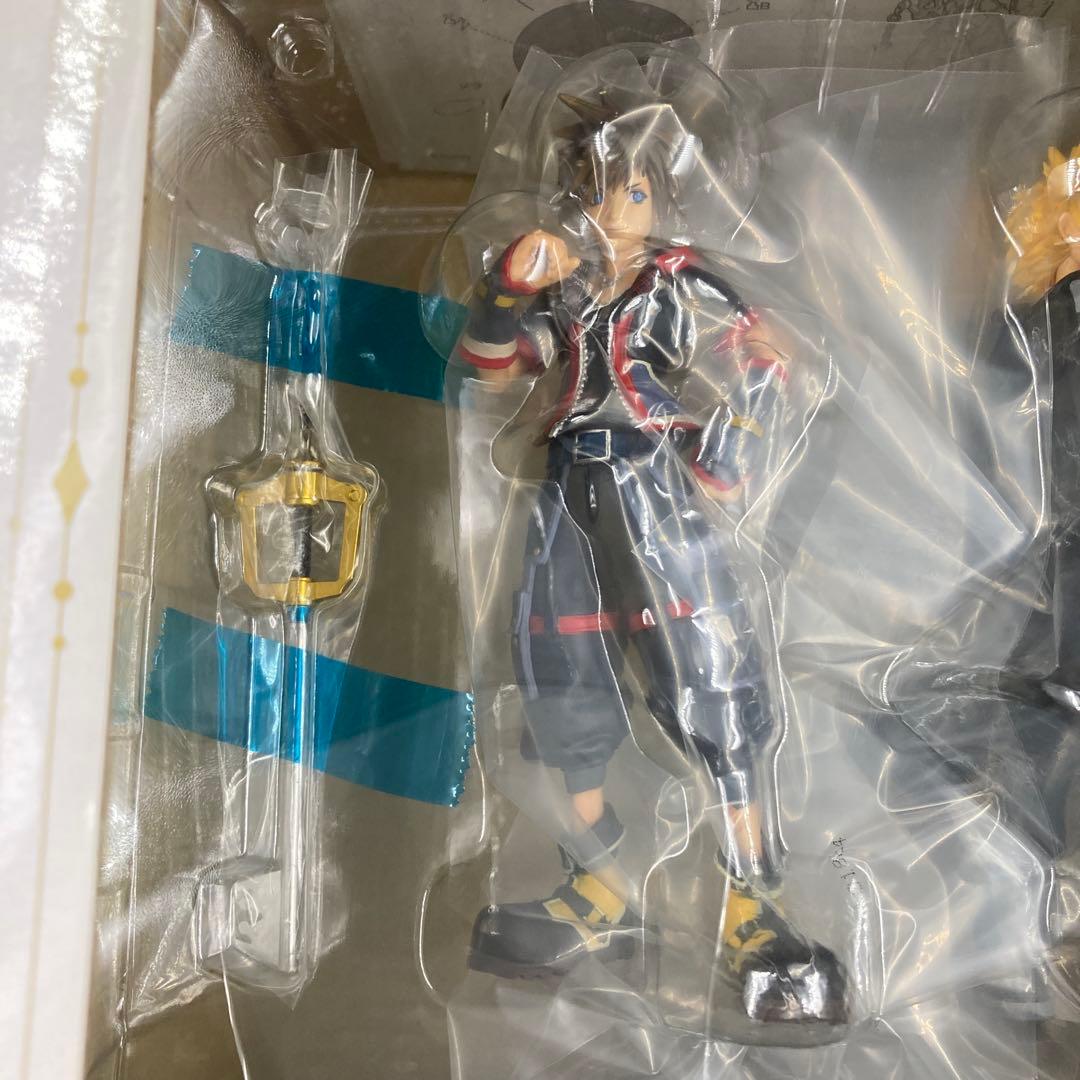 未開封 一番くじ キングダムハーツ A賞 ソラ ロクサス スタチュー フィギュア