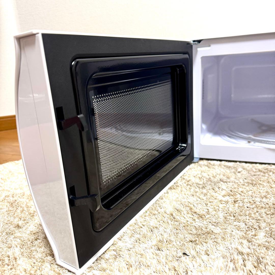 【ほぼ未使用】アイリスオーヤマ 単機能電子レンジ KMB-T178-W