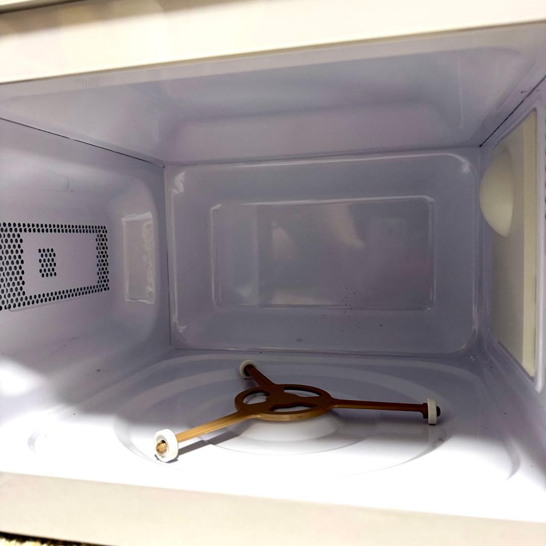 【ほぼ未使用】アイリスオーヤマ 単機能電子レンジ KMB-T178-W