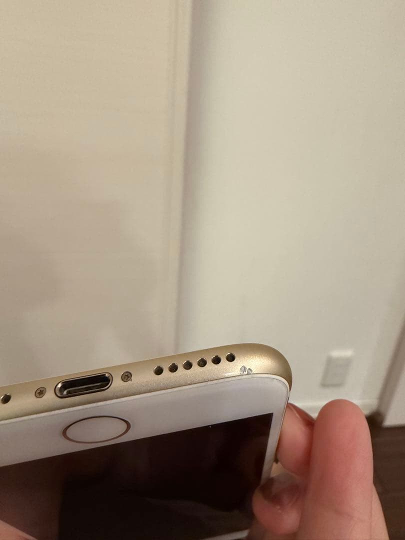 Apple iPhone7 ゴールド 本体 128GB 86%