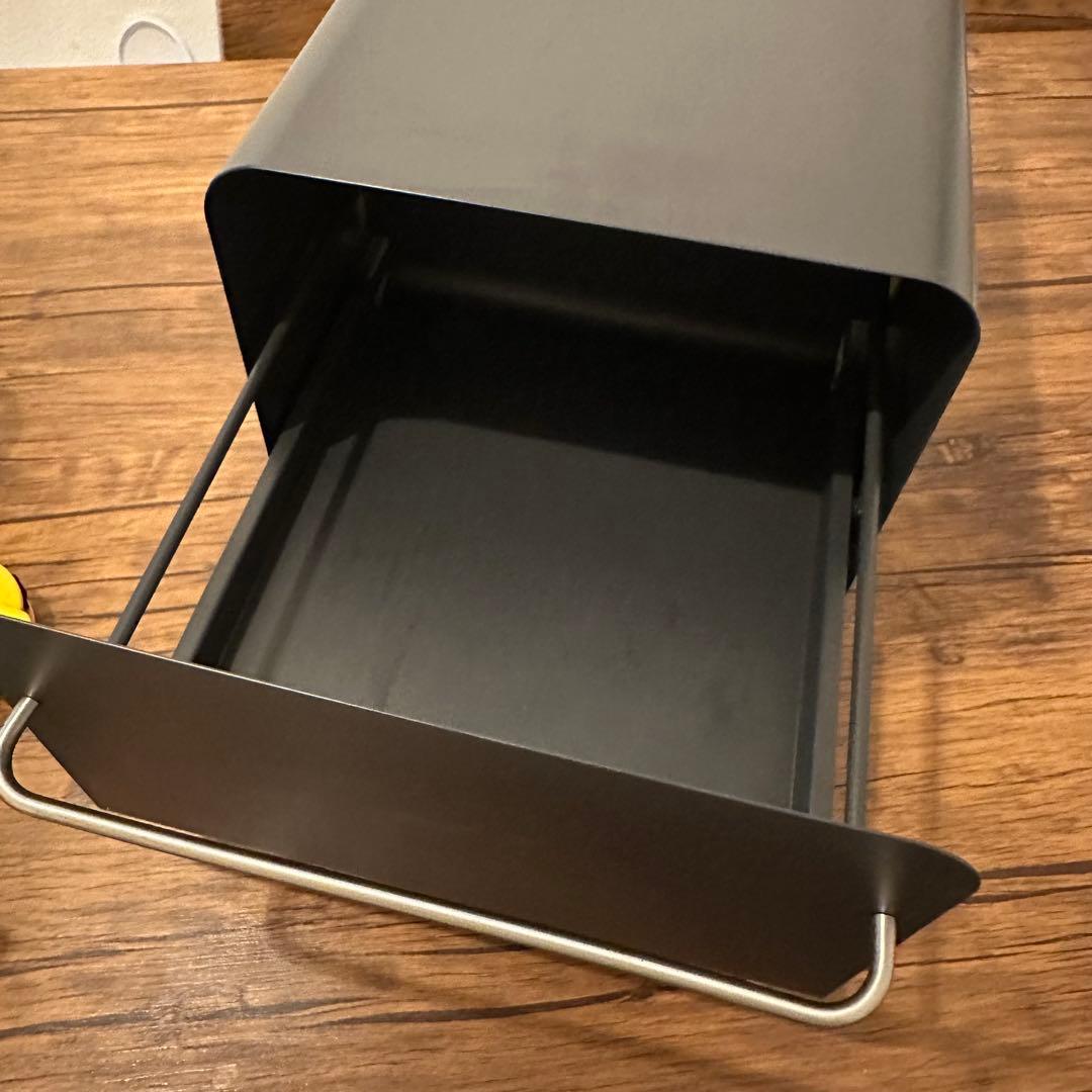 【美品】UtaU ブレッドケース ブレッドドロワー スリムタイプ ブラック系