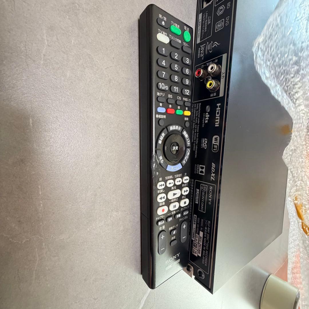 SONY 4K ブルーレイレコーダー