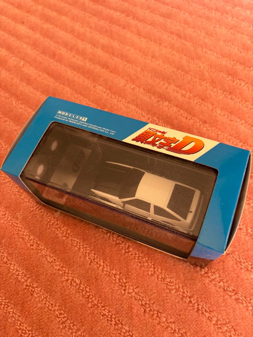 モデラーズ 頭文字D AE86 ミニカー ホワイト