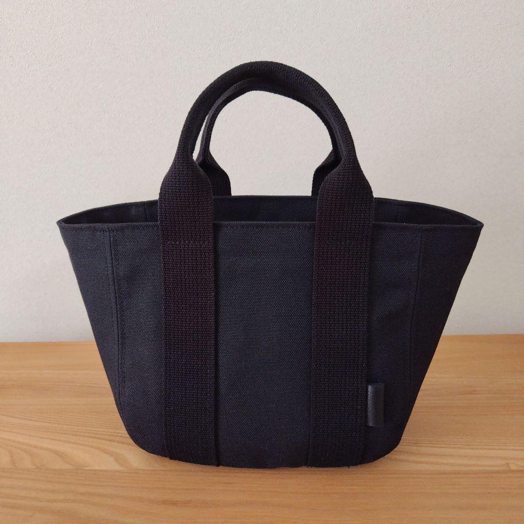 ハンドメイドトートバック、前後ポケット付き、楕円底&ベルトラウンドS