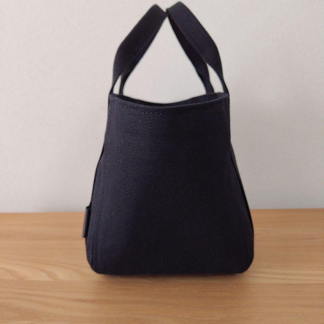 ハンドメイドトートバック、前後ポケット付き、楕円底&ベルトラウンドS