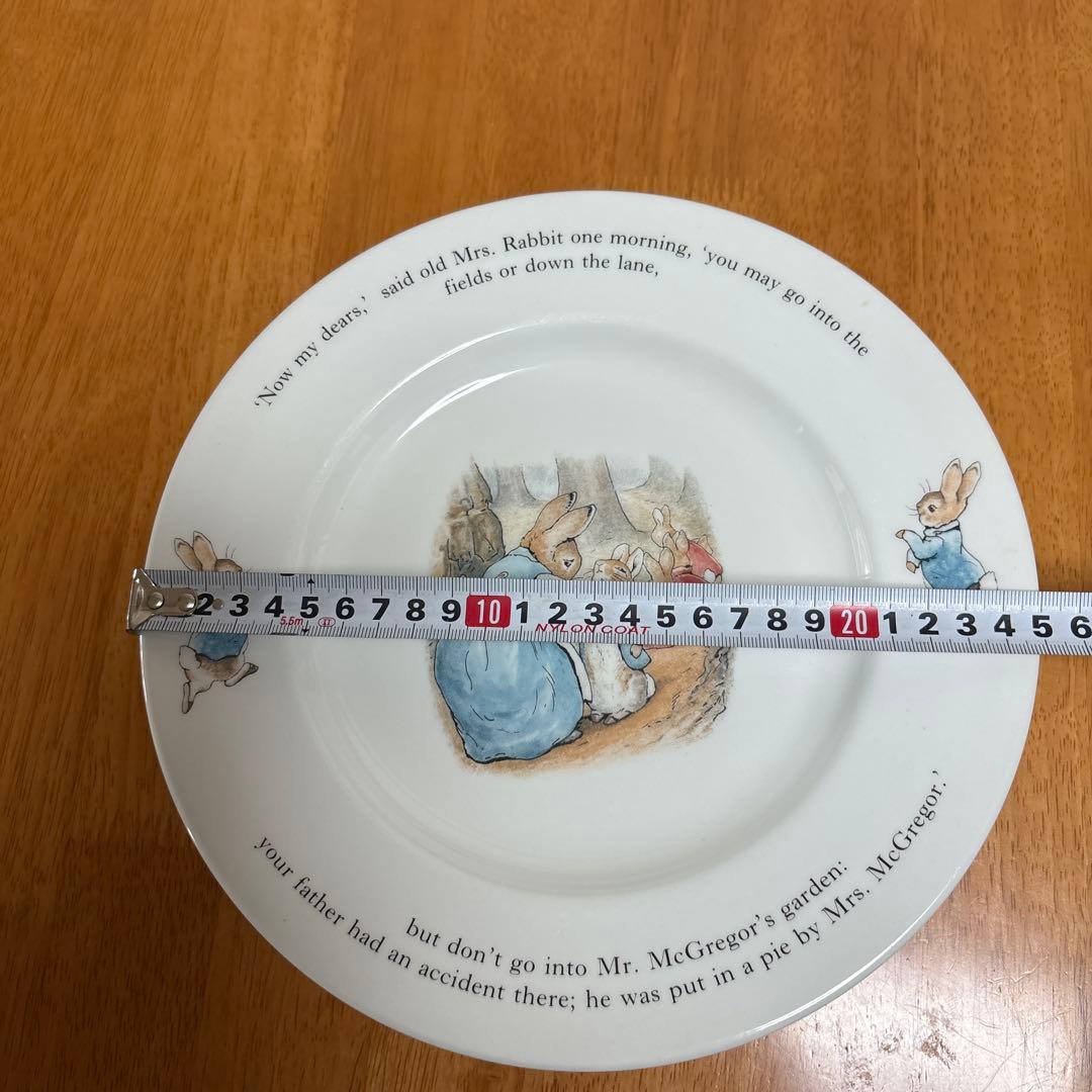 ウェッジウッド　ピーターラビット　ディナープレート　25㎝　6枚セット