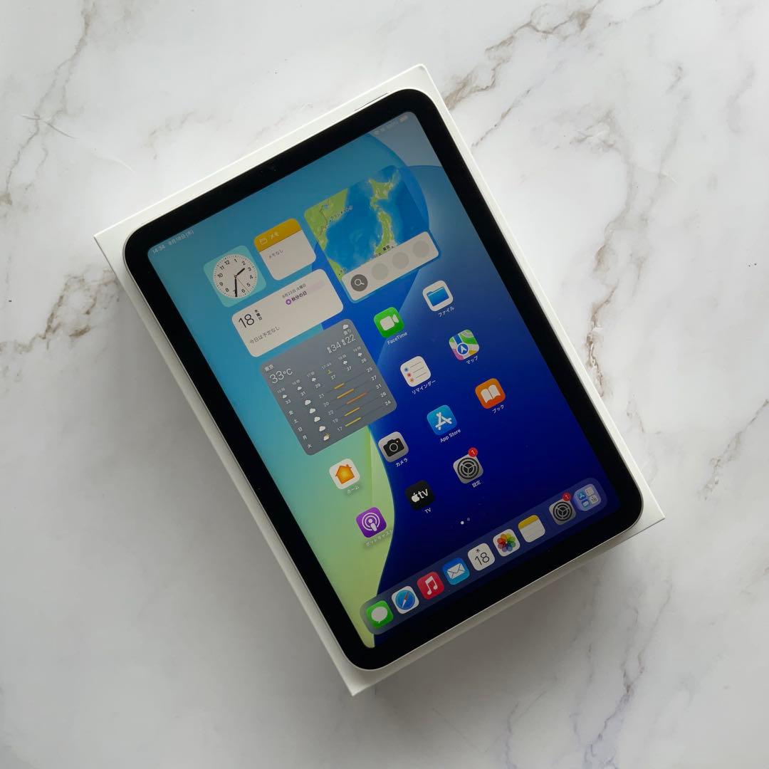 【極美品】Apple iPad mini 第6世代 6 Wi-Fi 64GB