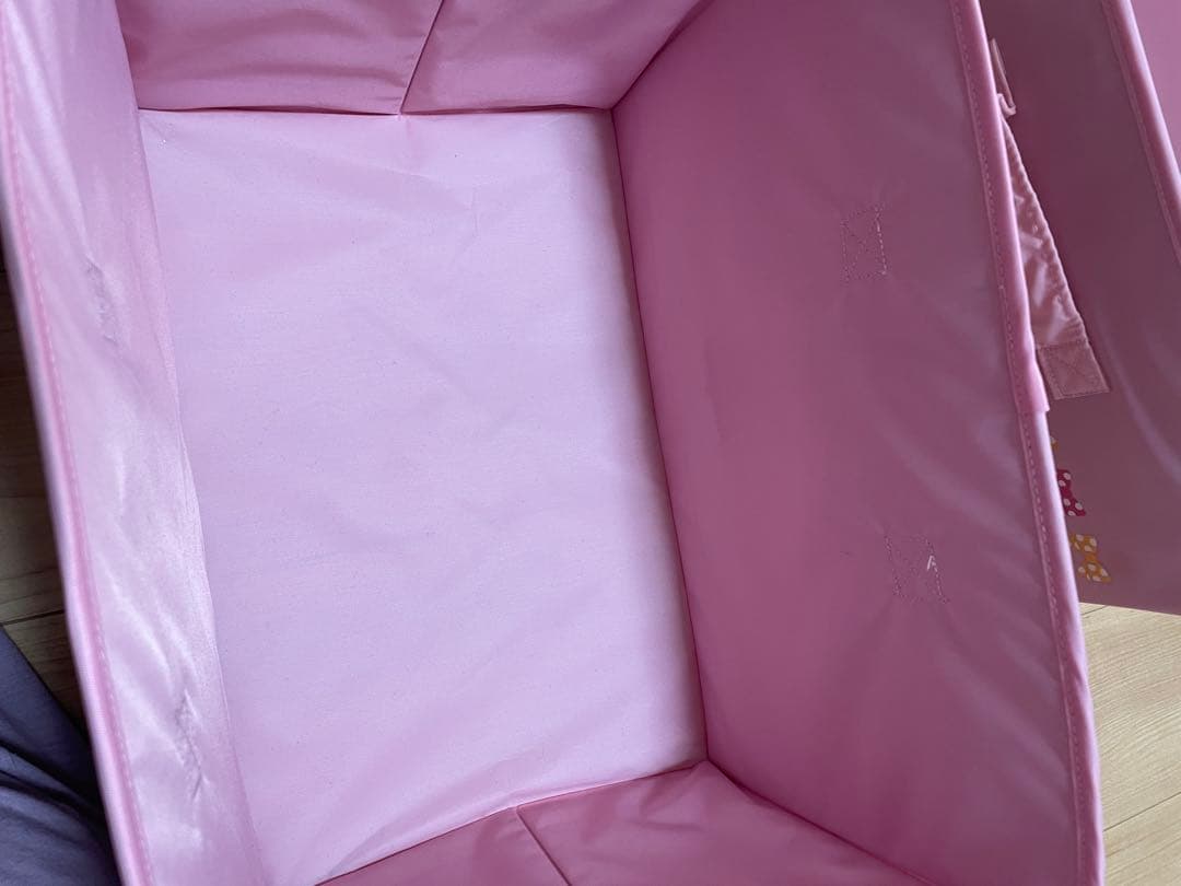 ハローキティ　折りたたみ　収納ボックス　2個　サンリオ　 ピンク