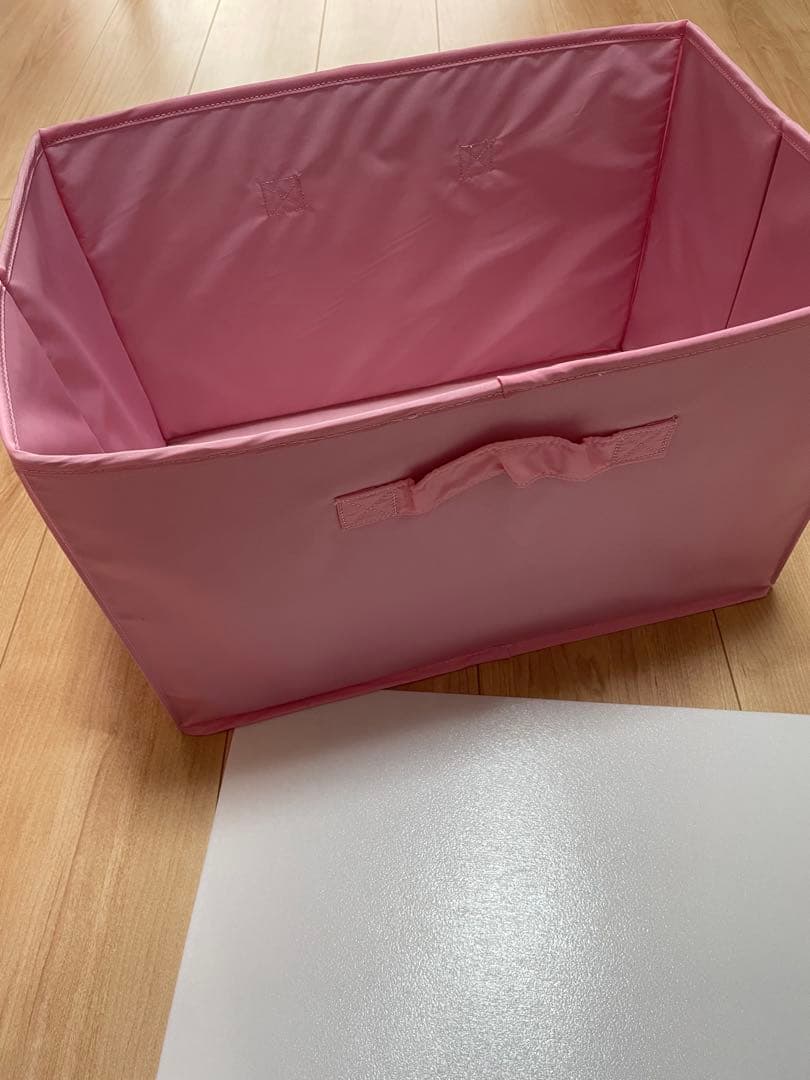 ハローキティ　折りたたみ　収納ボックス　2個　サンリオ　 ピンク