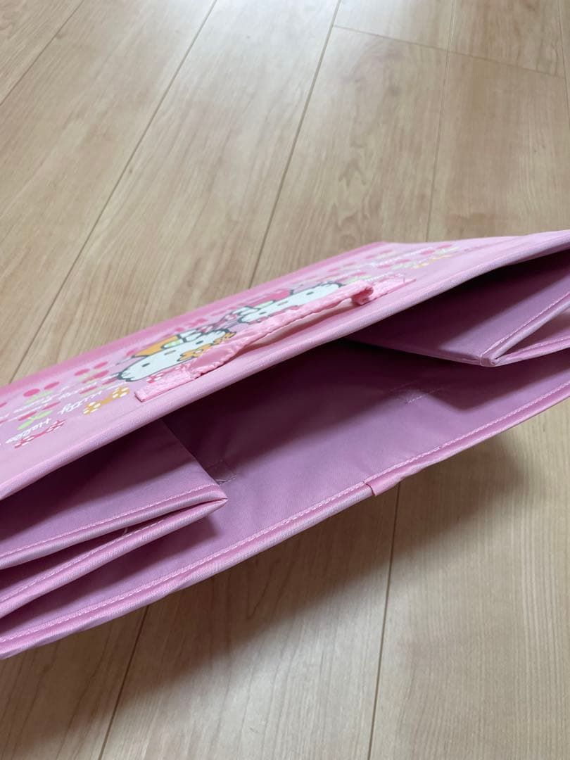 ハローキティ　折りたたみ　収納ボックス　2個　サンリオ　 ピンク