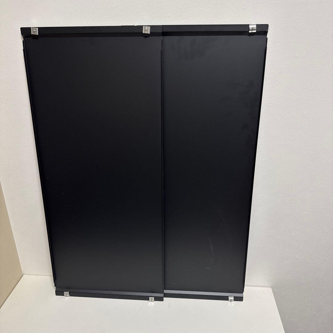 無印良品　ステンレスユニットシェルフ　ウォルナット