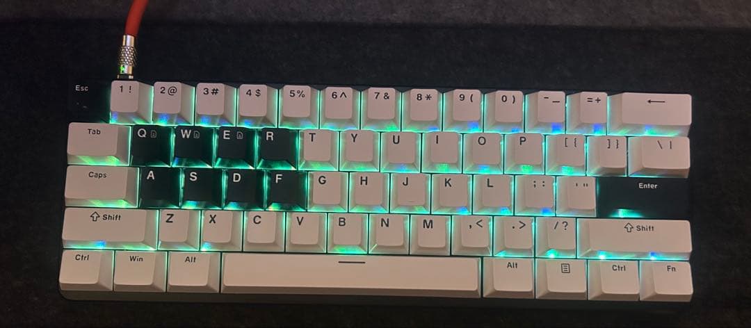 pulsar PCMK 3 HE 60%キーボード 英語配列