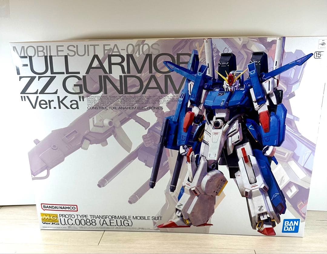 MG フルアーマーZZガンダム Ver.Ka、Ex-Sガンダム/Sガンダム
