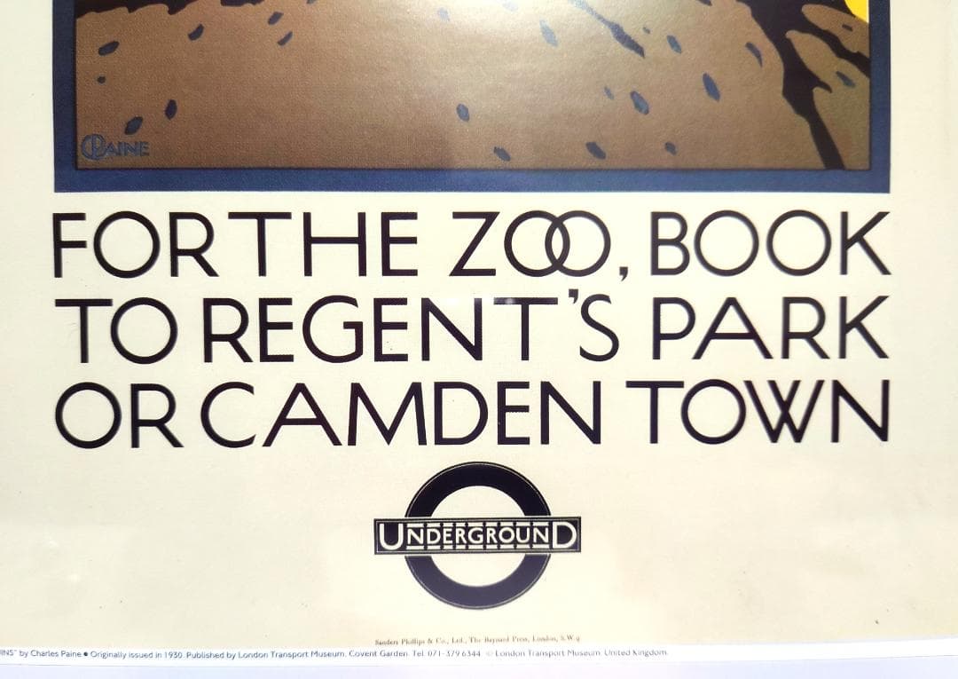 London Underground　ポスター
