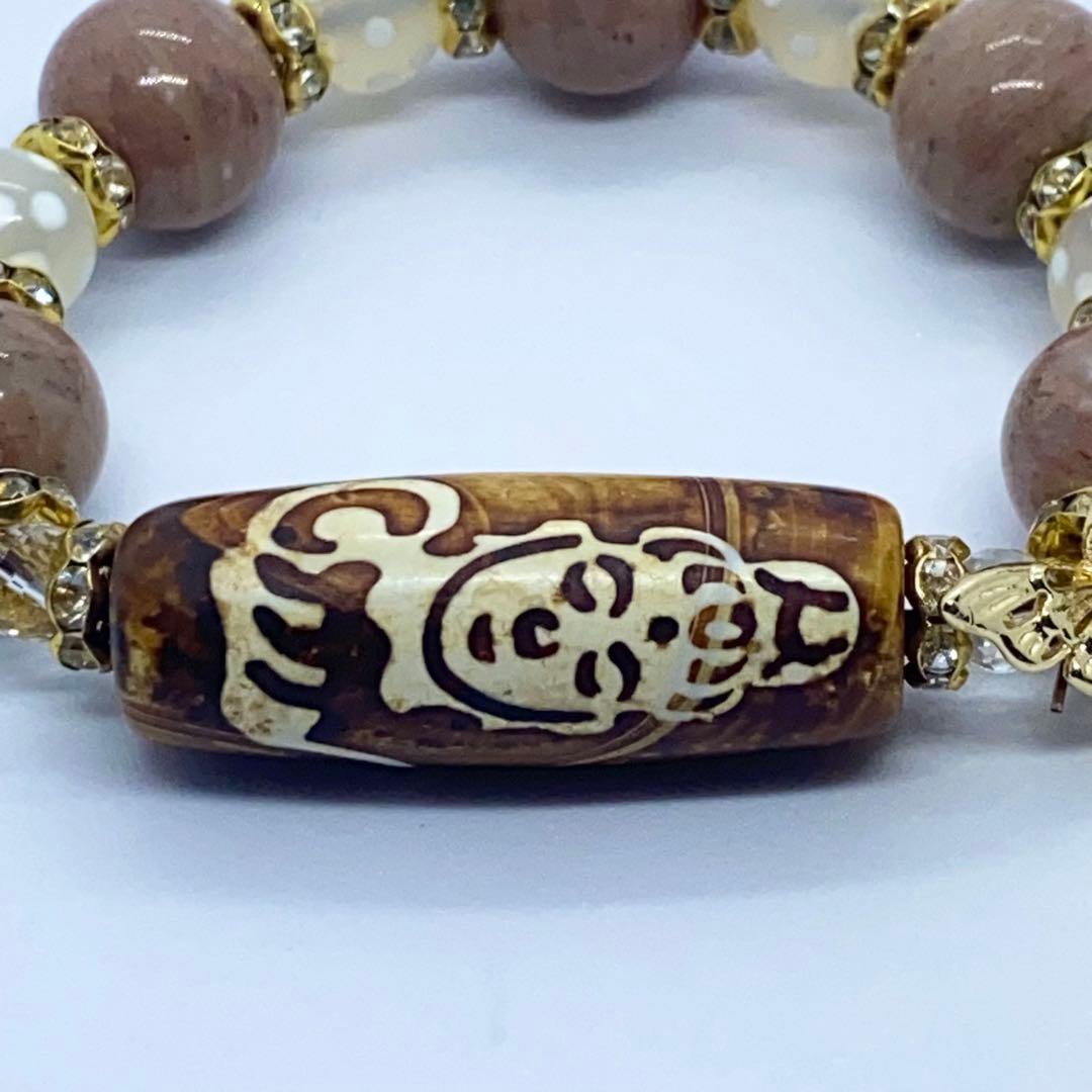 【フォロー割有】観音卍天珠 ブレスレット