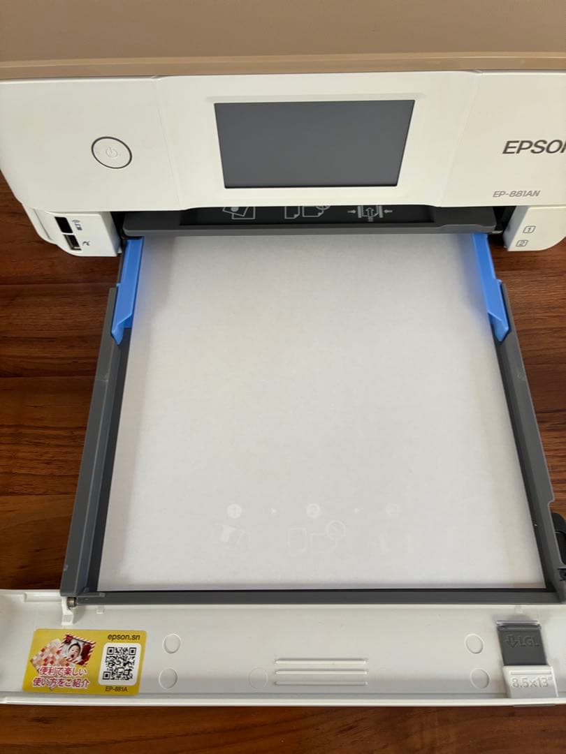 EP-880AN　ノズルチェック　カラー印刷問題無し！ジャンク