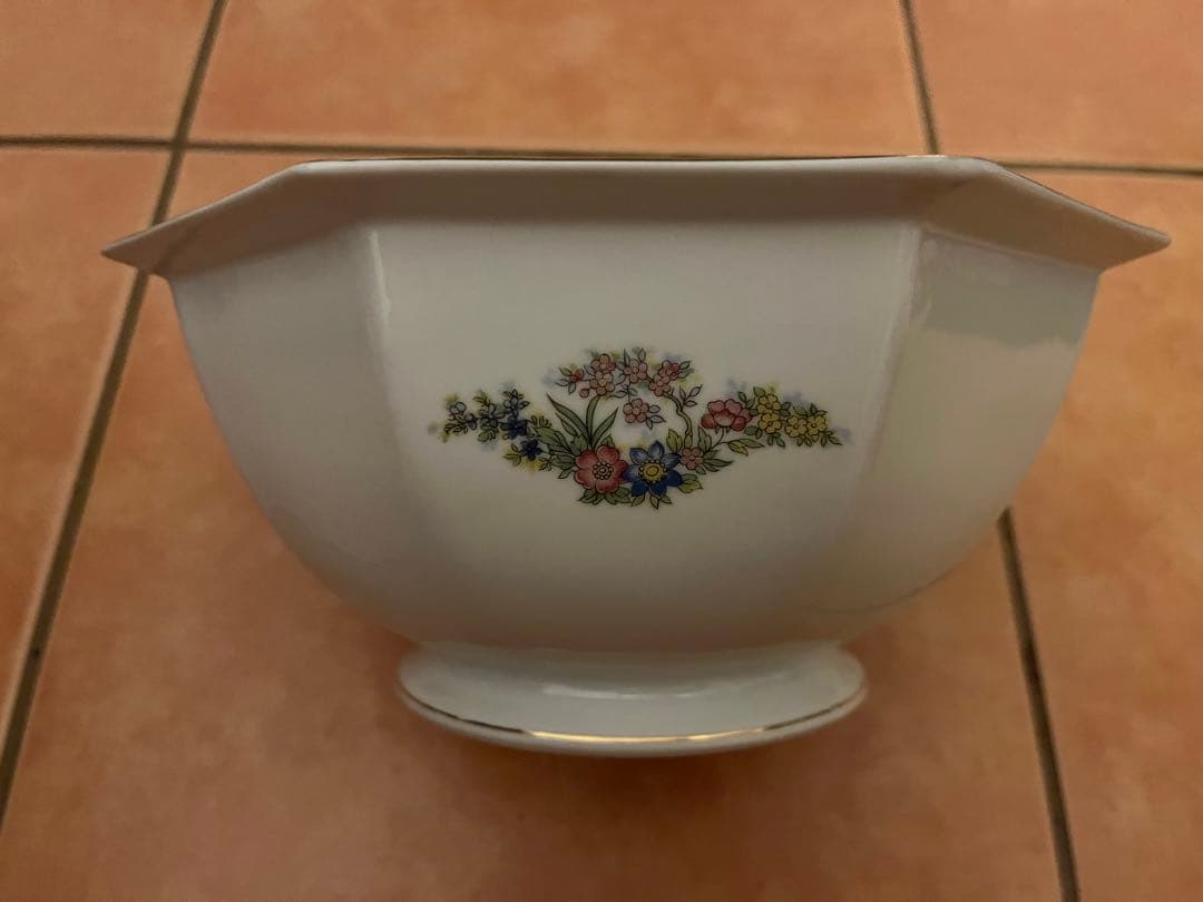 【美品】 Noritake オールドノリタケ ボウル 八角鉢 幅約21.5cm