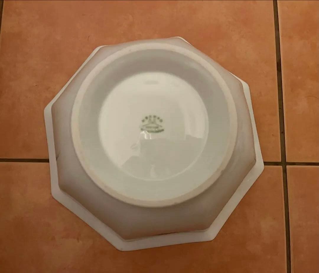 【美品】 Noritake オールドノリタケ ボウル 八角鉢 幅約21.5cm