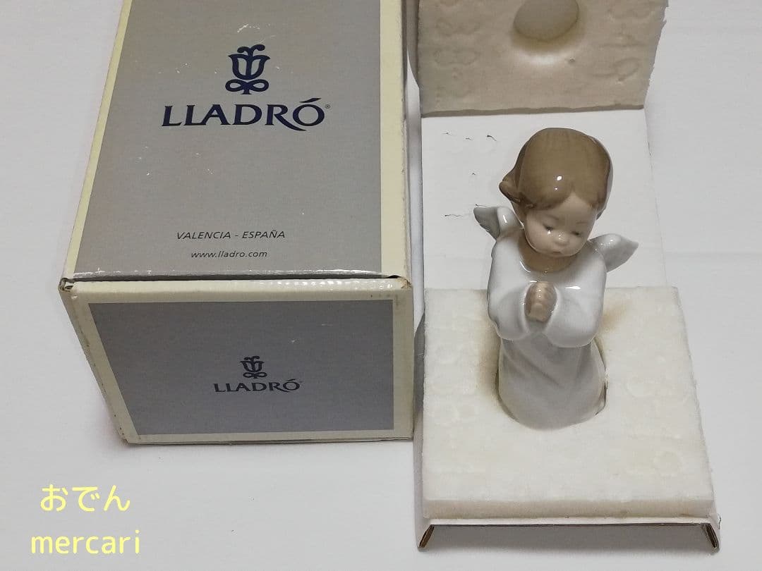 LLADRO 祈る天使 4538 リヤドロ スペイン 絶版 箱付き エンジェル