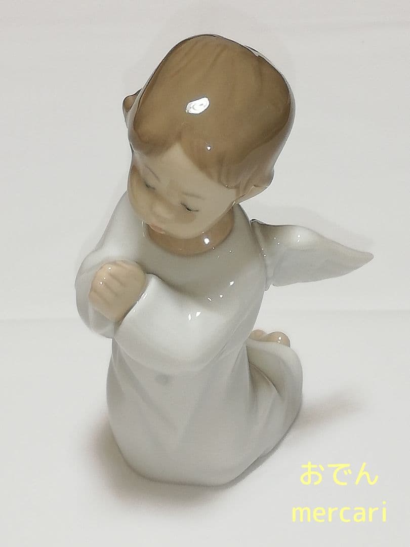 LLADRO 祈る天使 4538 リヤドロ スペイン 絶版 箱付き エンジェル