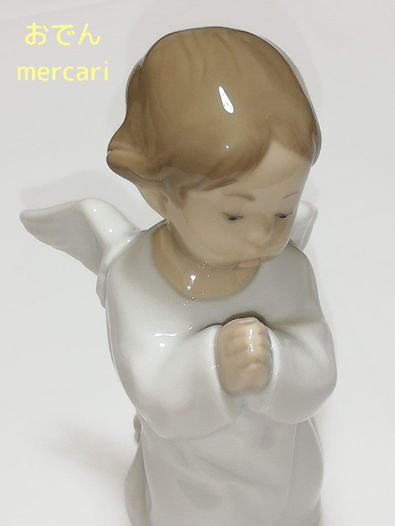 LLADRO 祈る天使 4538 リヤドロ スペイン 絶版 箱付き エンジェル