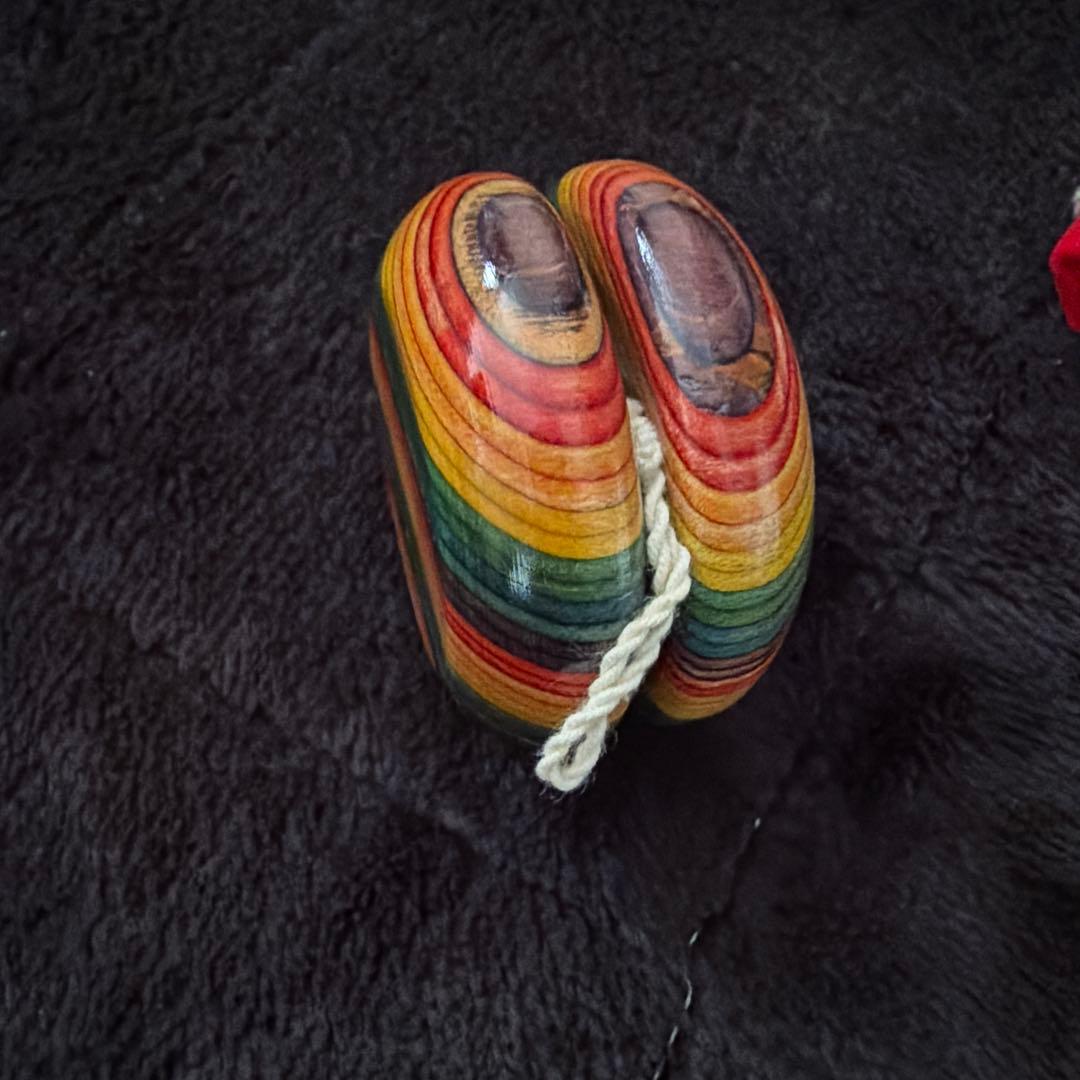 BC YoYo　レインボーヨーヨー　希少　木製　USA no.49 レア品