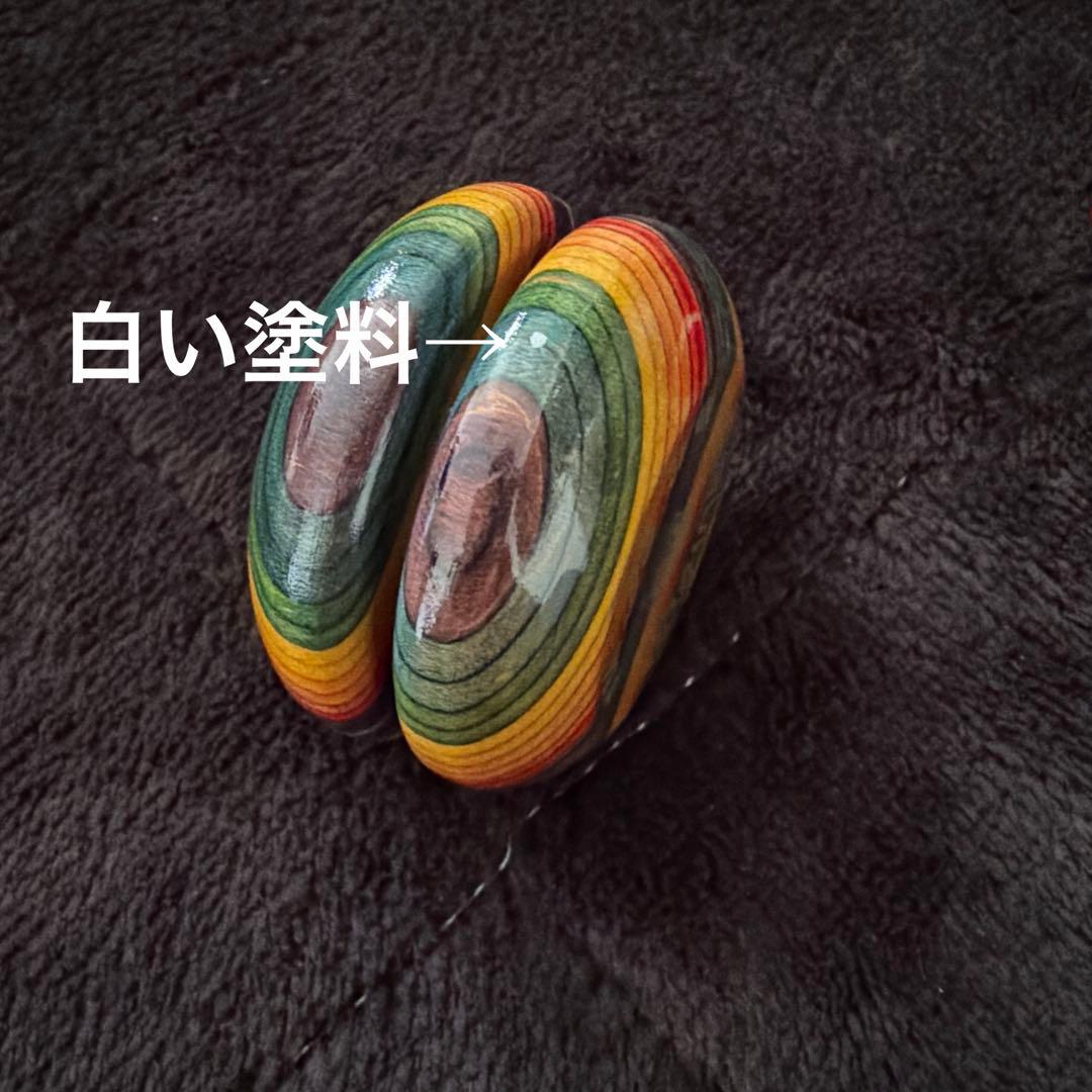 BC YoYo　レインボーヨーヨー　希少　木製　USA no.49 レア品