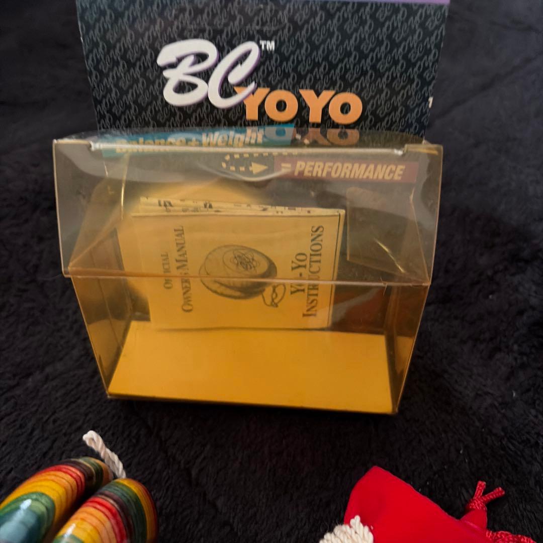 BC YoYo　レインボーヨーヨー　希少　木製　USA no.49 レア品