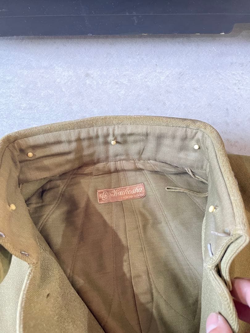 実物　日本陸軍　軍衣