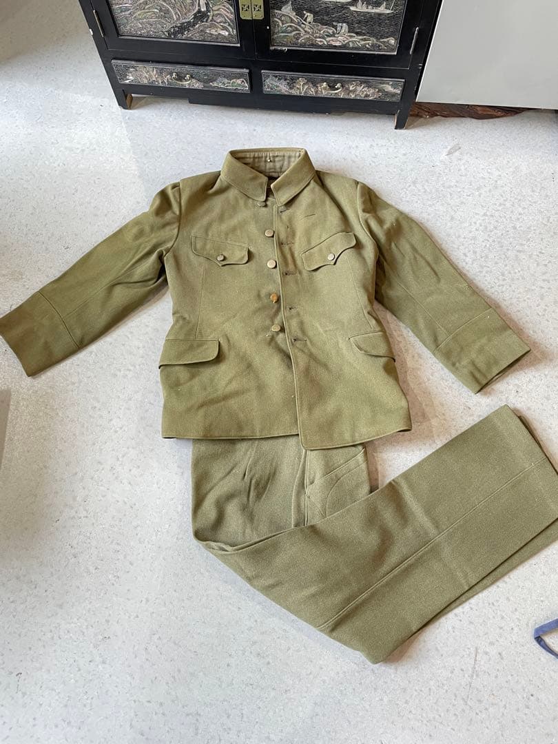 実物　日本陸軍　軍衣